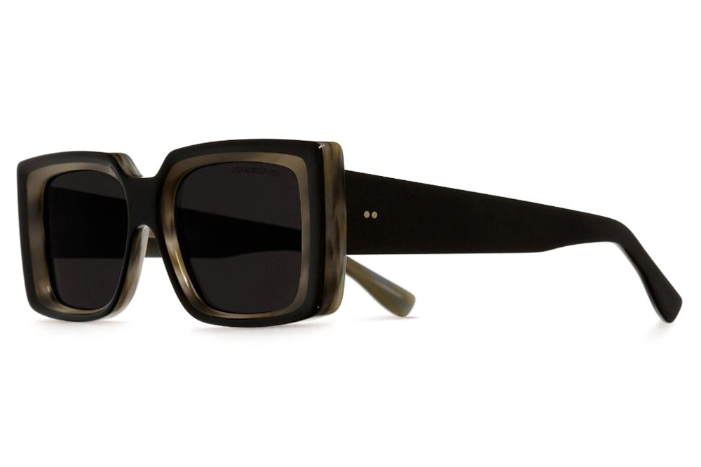 Cutler and Gross - 1369 Sunglasses Black on Horn