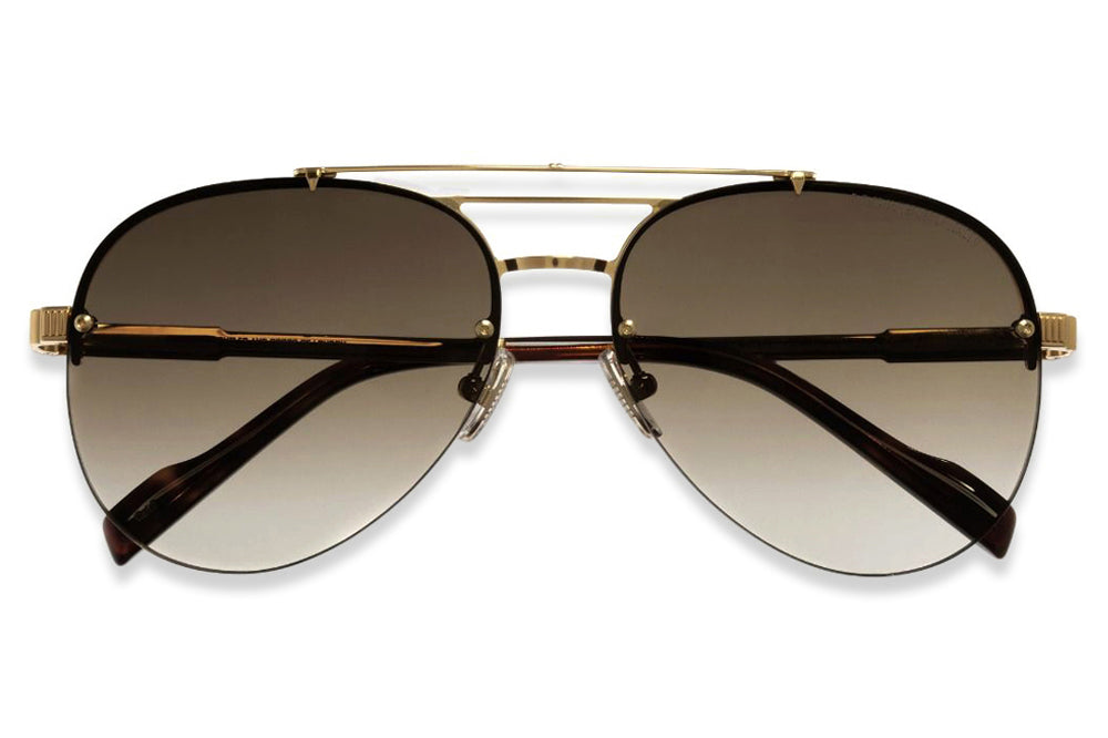 Cutler and Gross - 1372 Sunglasses Shiny Gold