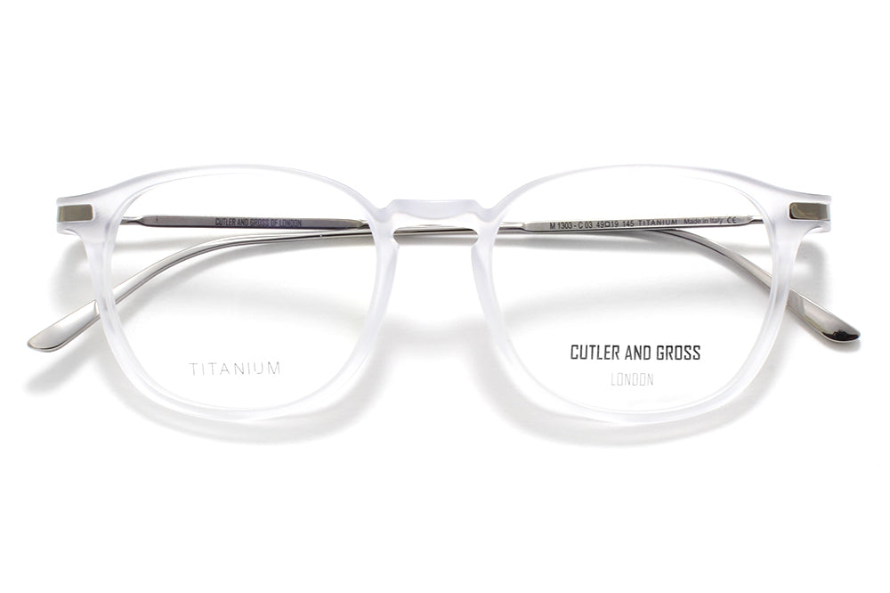 Cutler & Gross - 1303 Eyeglasses Matte Crystal