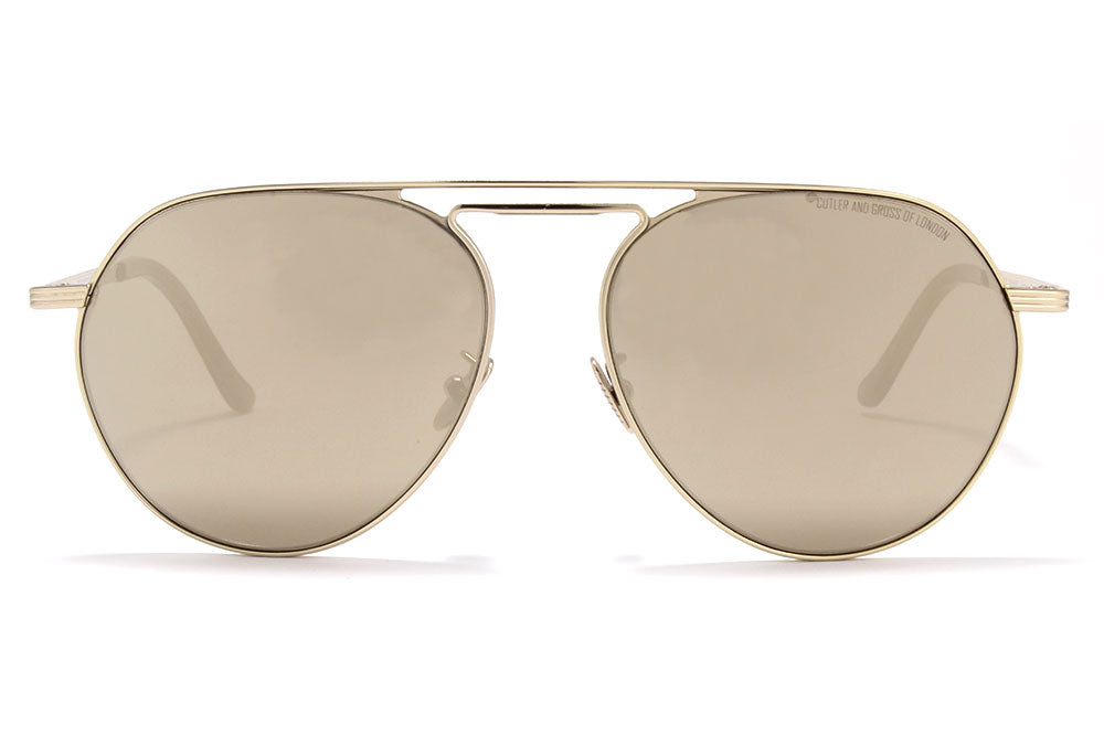 Cutler and Gross - 1309 Sunglasses Gold with Gold