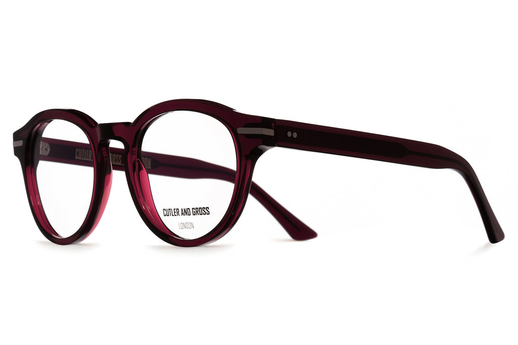 Cutler & Gross - 1338 Eyeglasses Bordeaux Red