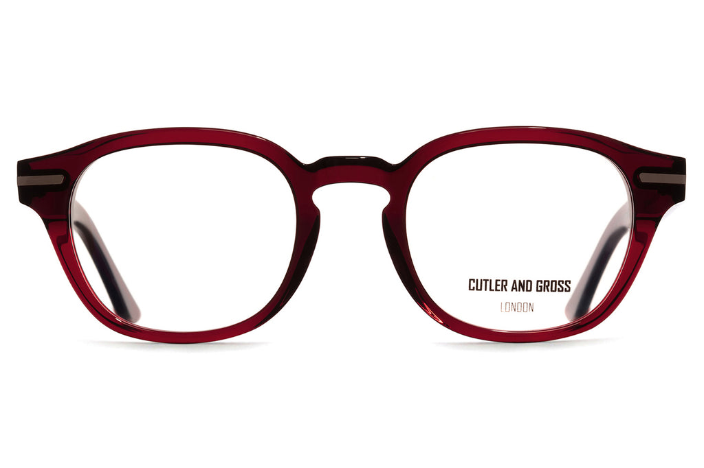 Cutler & Gross - 1356 Eyeglasses Bordeaux Red