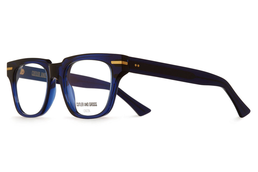 Cutler & Gross - 1355 Eyeglasses Midnight Rambler Blue