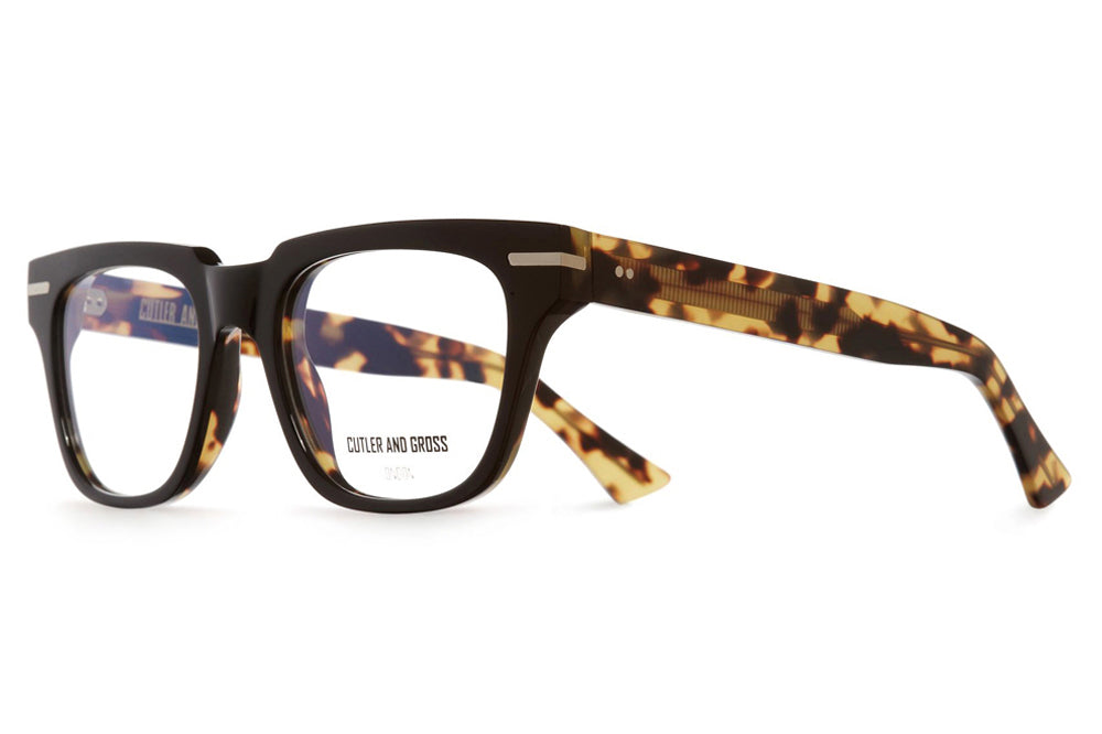 Cutler & Gross - 1355 Eyeglasses Black Taxi & Camo