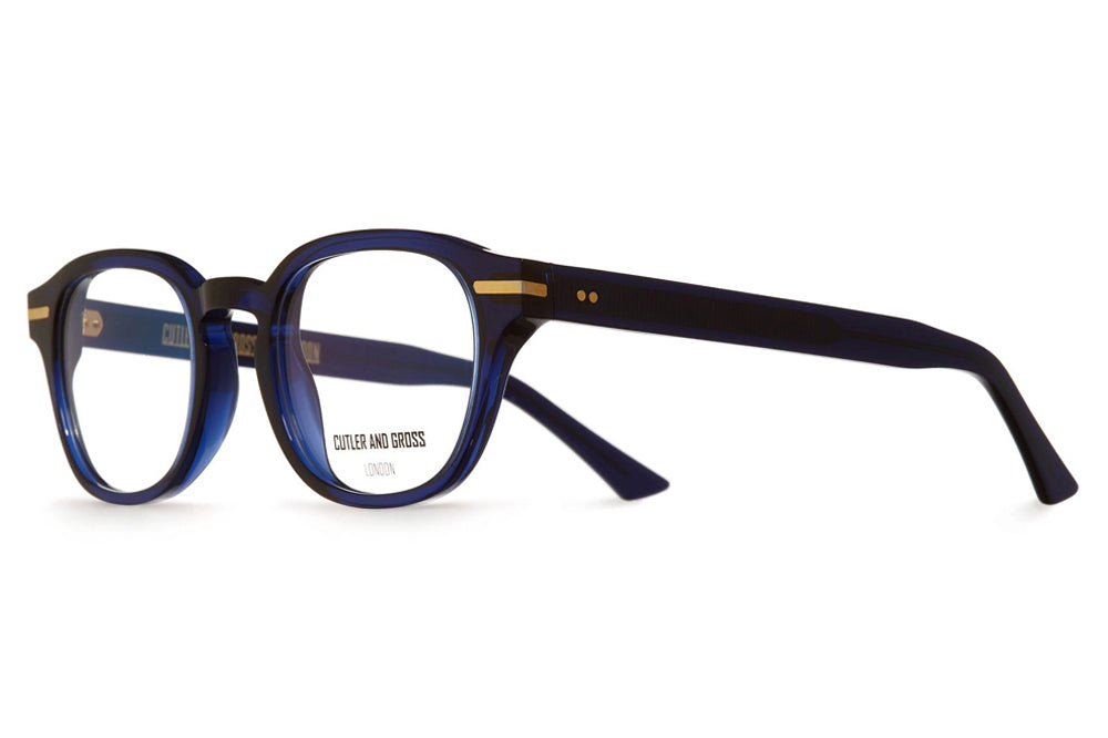 Cutler & Gross - 1356 Eyeglasses Midnight Rambler Blue