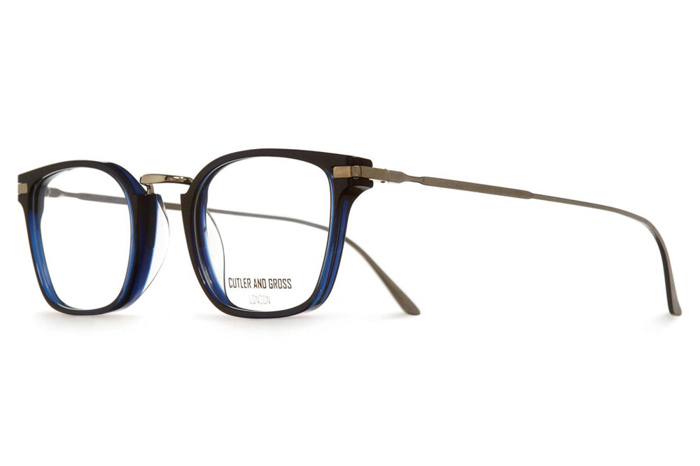 Cutler & Gross - 1358 Eyeglasses Midnight Rambler Blue