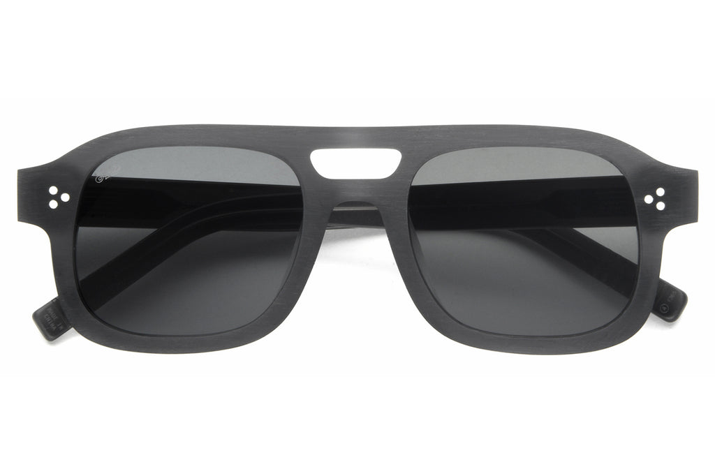 AKILA® Eyewear - Dillinger Raw Sunglasses Raw Onyx w/ Black Lenses