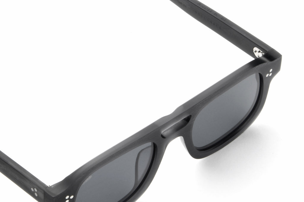 AKILA® Eyewear - Dillinger Raw Sunglasses Raw Onyx w/ Black Lenses