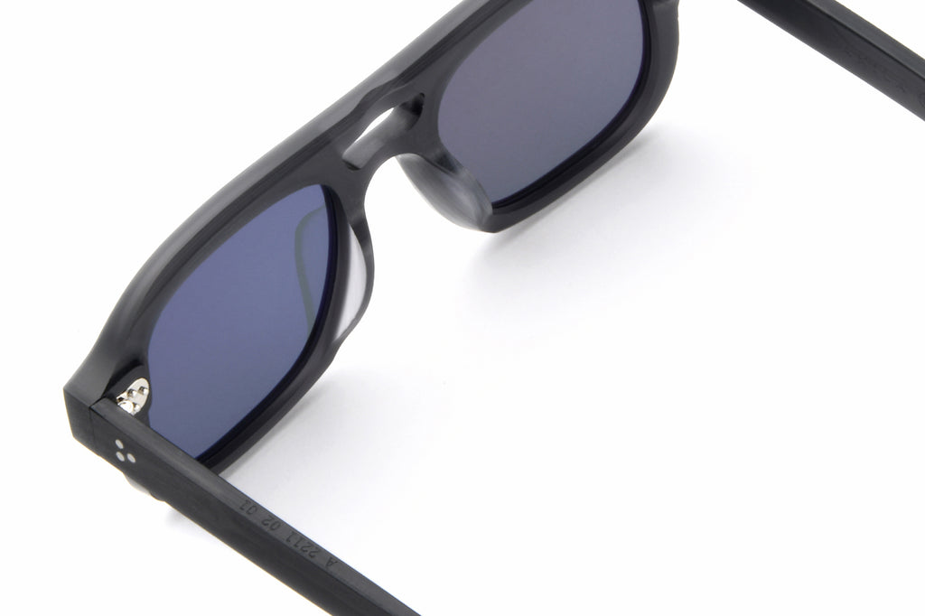 AKILA® Eyewear - Dillinger Raw Sunglasses Raw Onyx w/ Black Lenses