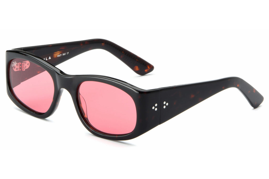 AKILA® Eyewear - Eazy Sunglasses Tortoise w/ Rose Lenses