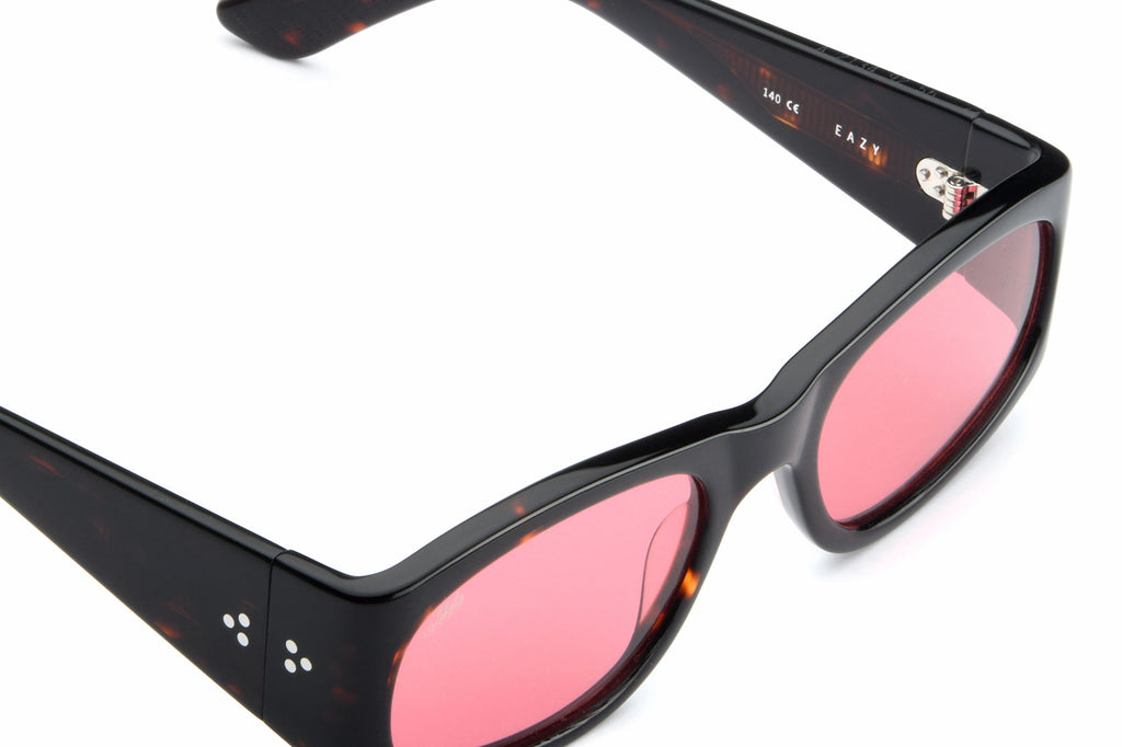 AKILA® Eyewear - Eazy Sunglasses Tortoise w/ Rose Lenses