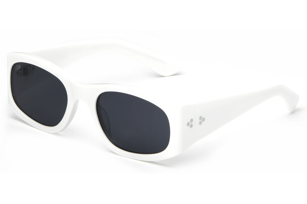 AKILA® Eyewear - Eazy Sunglasses White w/ Black Lenses