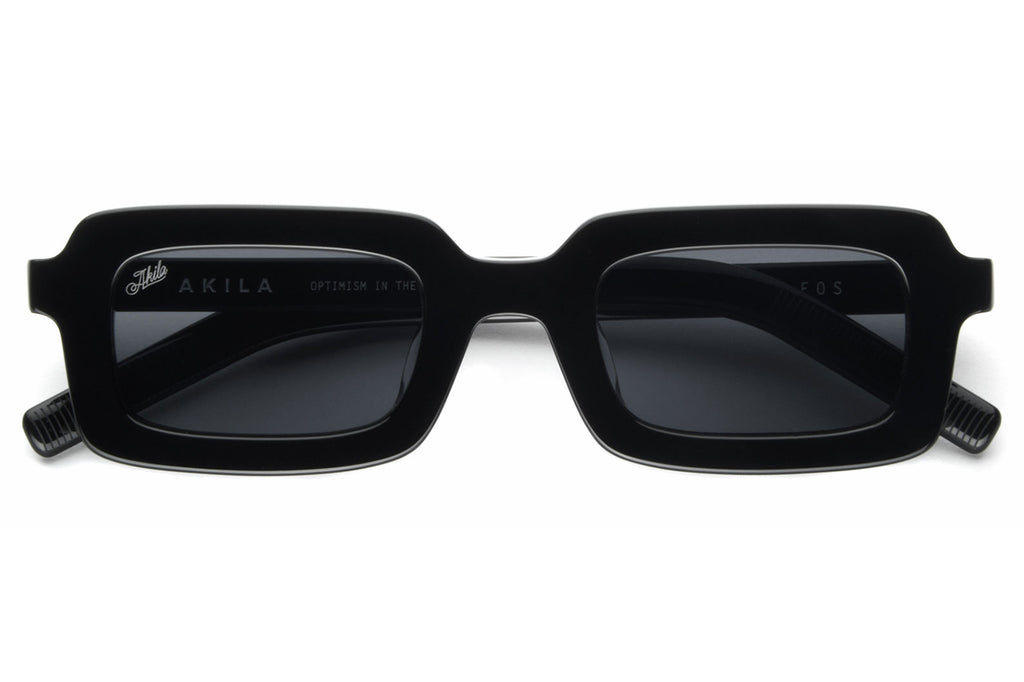 AKILA® Eyewear - Eos Sunglasses Black w/ Black Lenses