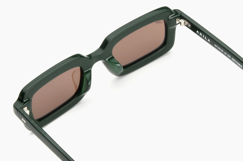 AKILA® Eyewear - Eos Sunglasses Green w/ Brown Lenses