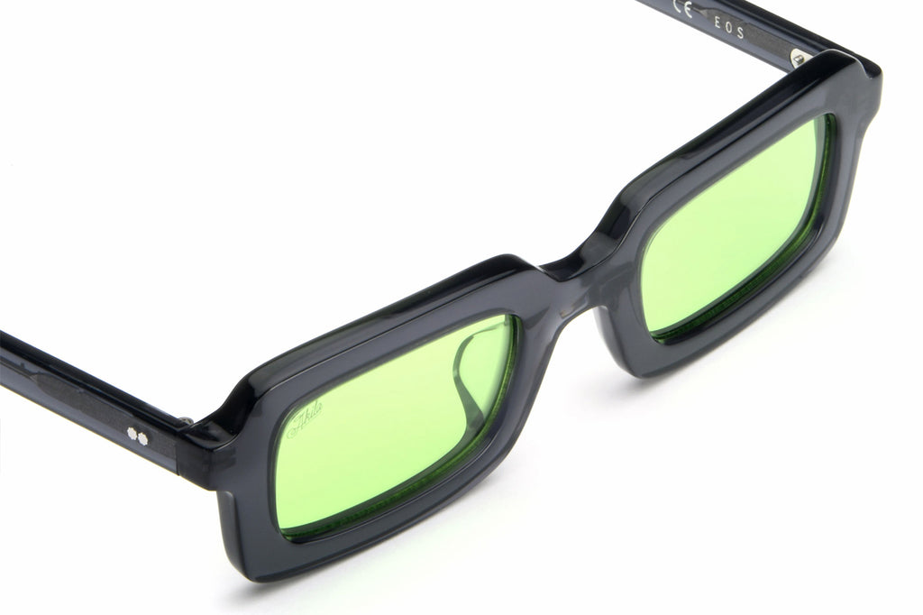 AKILA® Eyewear - Eos Sunglasses Onyx w/ Apple Green Lenses