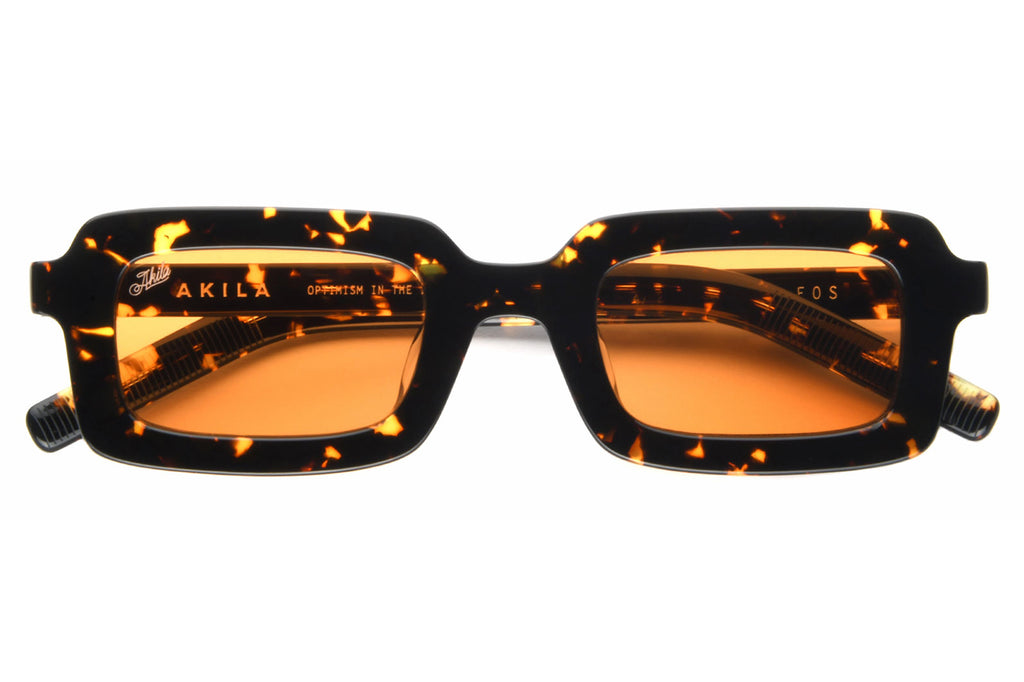 AKILA® Eyewear - Eos Sunglasses Tokyo Tortoise w/ Orange Lenses