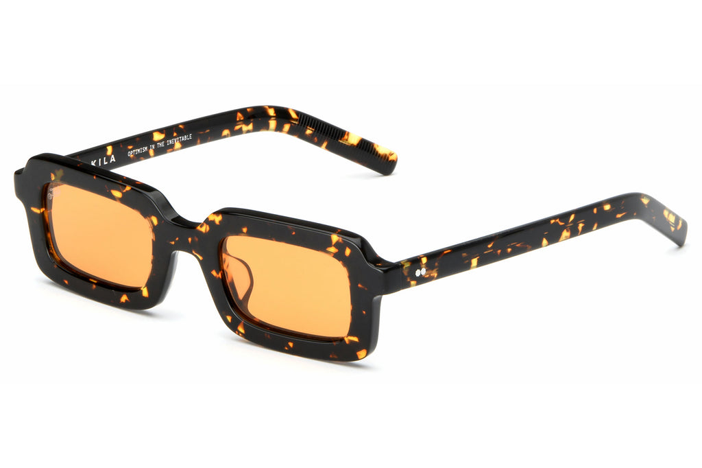 AKILA® Eyewear - Eos Sunglasses Tokyo Tortoise w/ Orange Lenses