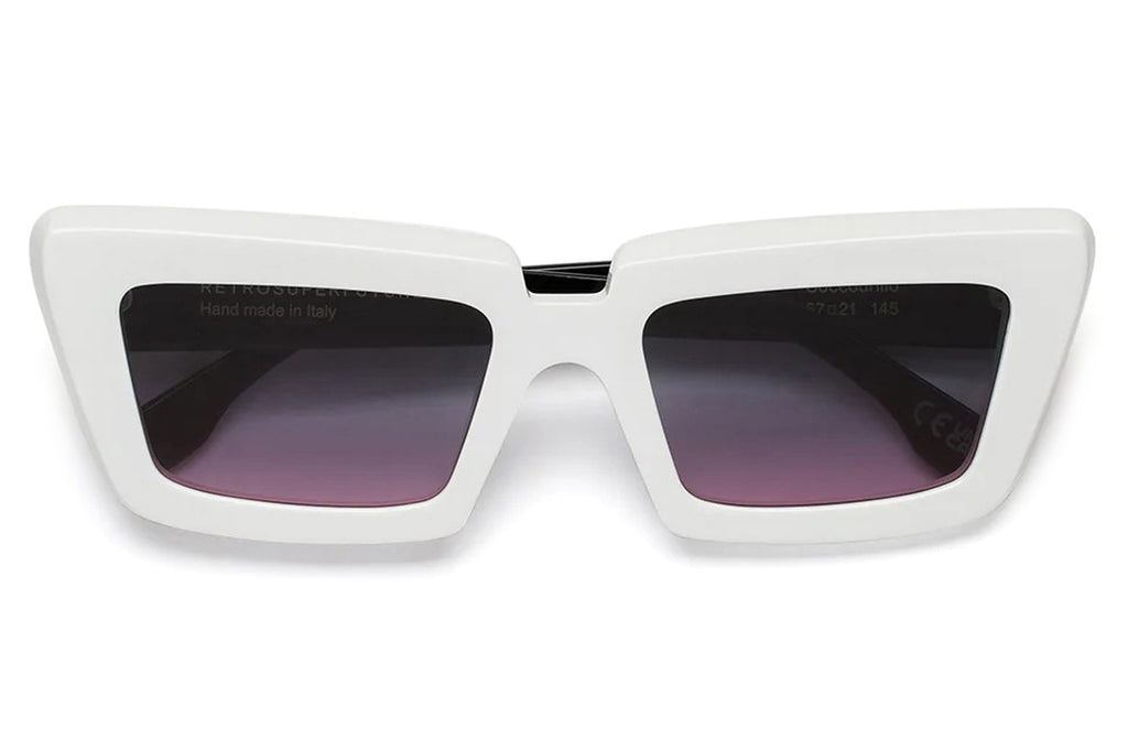 Retro Super Future® - Coccodrillo Sunglasses White