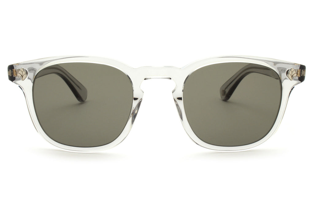 Garrett Leight - Ace Sunglasses LLG with Semi-Flat Pure Grey Lenses