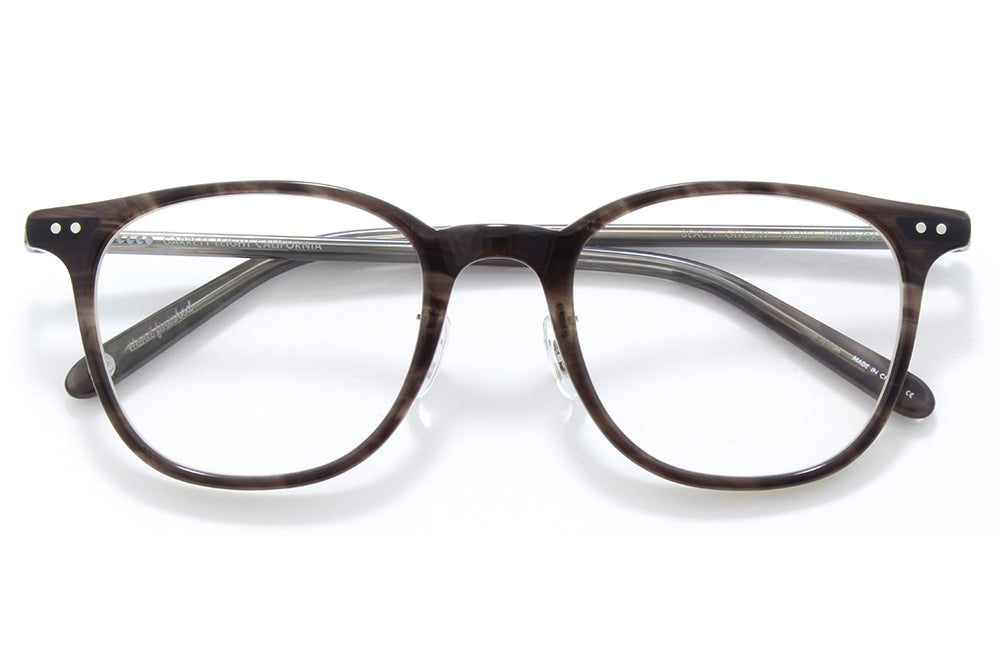 Garrett Leight - Beach Eyeglasses G.I Tortoise Laminate-Pewter