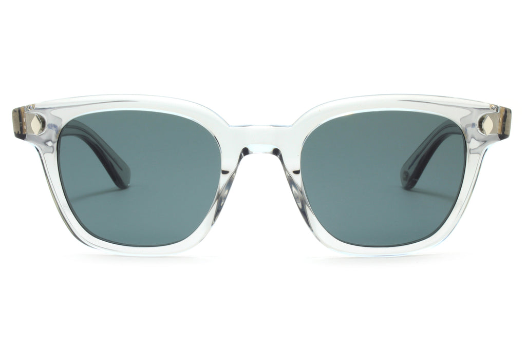 Garrett Leight - Broadway Sunglasses LLG with Semi-Flat Blue Smoke Lenses