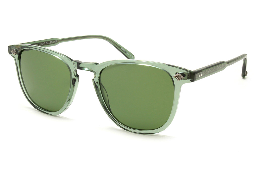 Garrett Leight - Brooks II Sunglasses Juniper with Pure Green Lenses