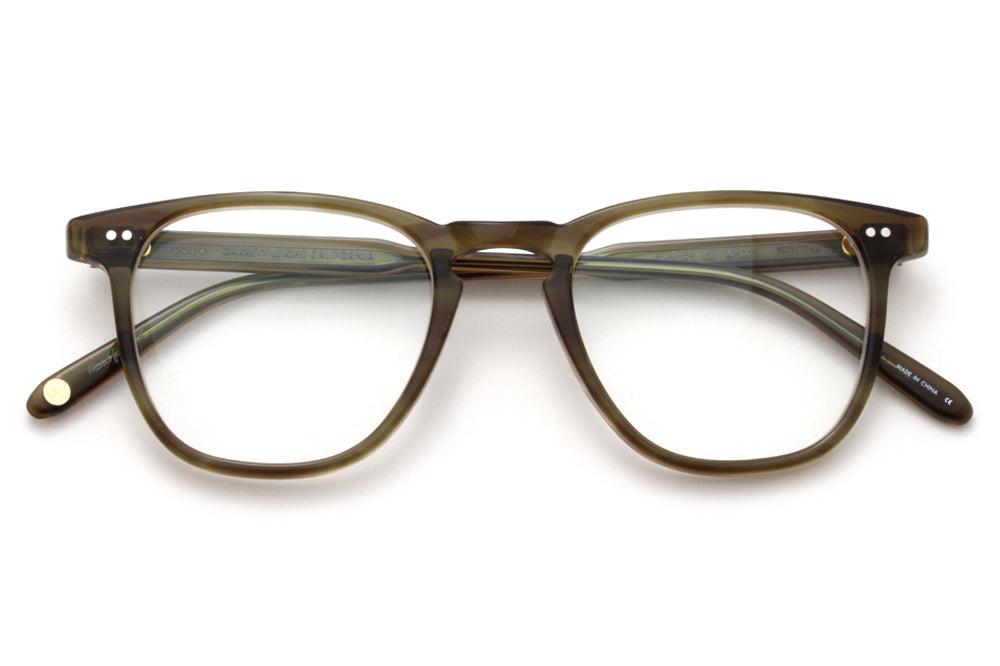 Garrett Leight - Brooks Eyeglasses Olive Tortoise