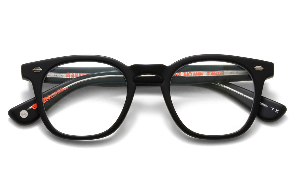 Garrett Leight - Byrne Eyeglasses Bio Matte Black