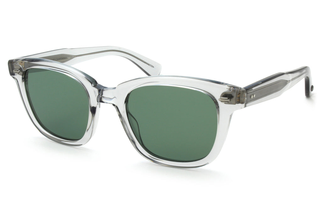 Garrett Leight - Calabar Sunglasses LLG with Semi-Flat Pure G15 Lenses
