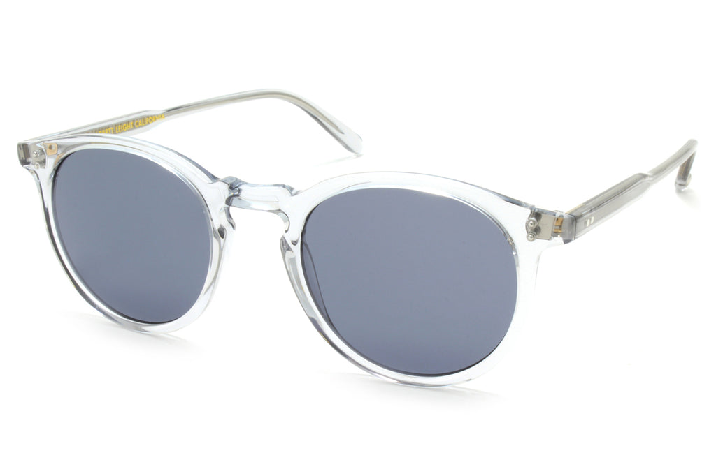 Garrett Leight - Carlton Sunglasses Smoke with Navy Lenses