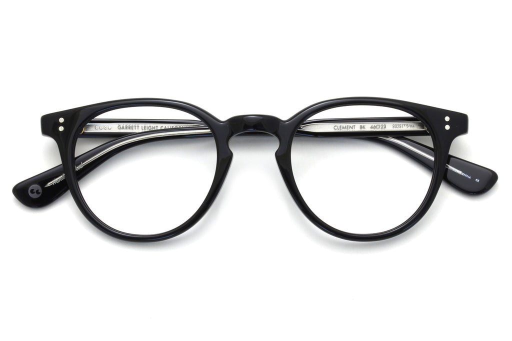 Garrett Leight - Clement Eyeglasses Black