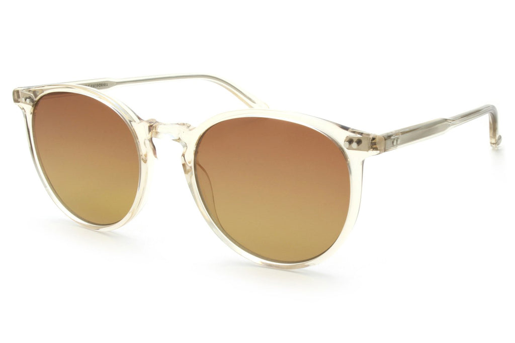 Garrett Leight - Morningside Sunglasses Prosecco with Semi-Flat Hollywood Gradient Lenses
