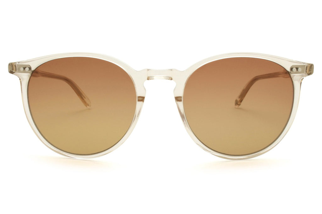 Garrett Leight - Morningside Sunglasses Prosecco with Semi-Flat Hollywood Gradient Lenses