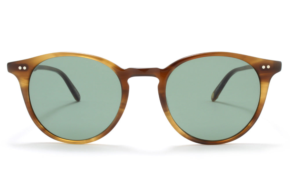 Garrett Leight® - Clune Sunglasses True Demi with Semi-Flat Pure G15 Lenses