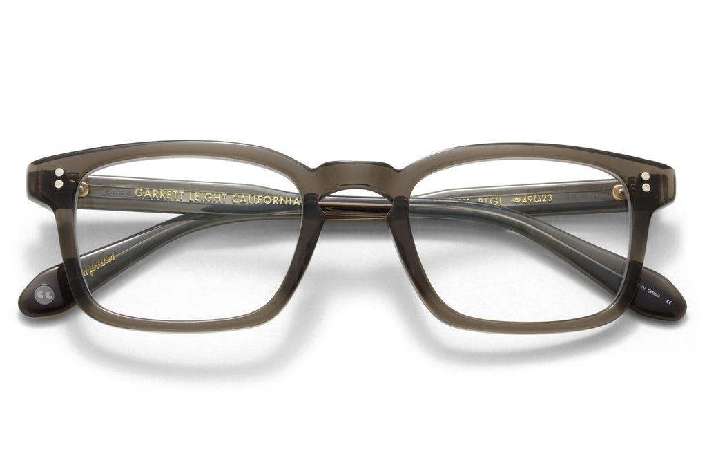 Garrett Leight - Dimmick Eyeglasses Black Glass