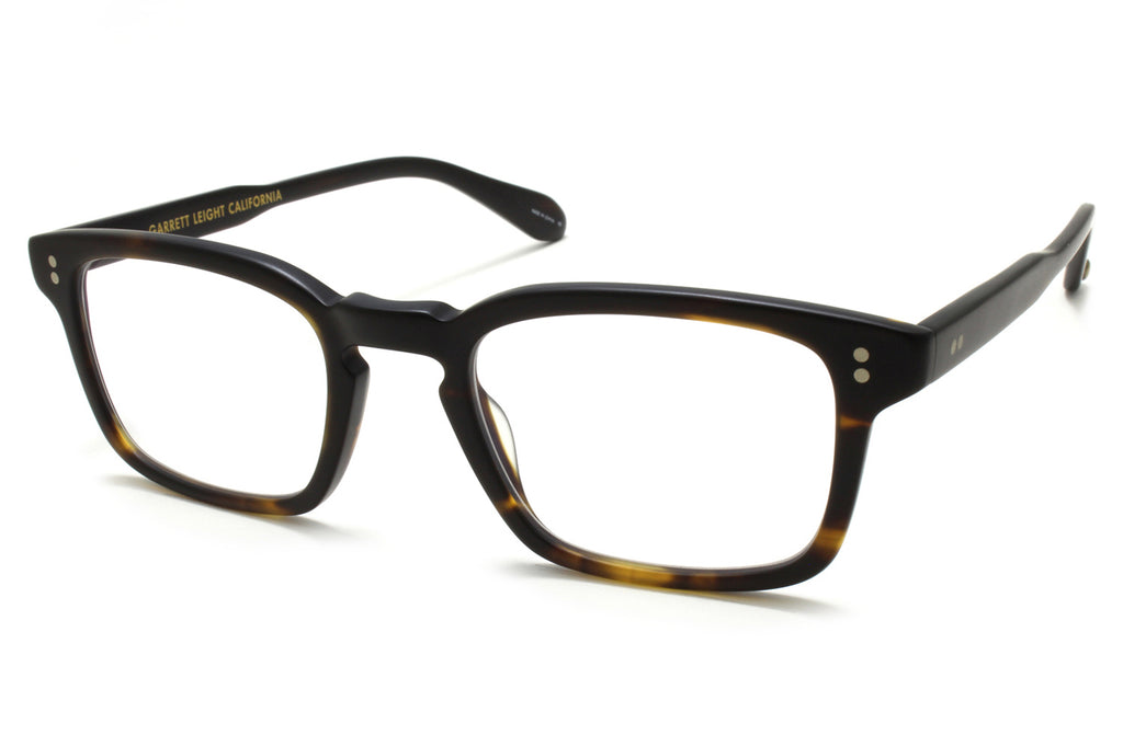 Garrett Leight - Dimmick Eyeglasses Matte Coffee Tortoise