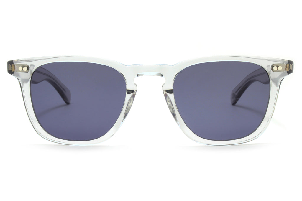 Garrett Leight - GLCO X Jenni Kayne Sunglasses LLG with Blue Smoke Lenses