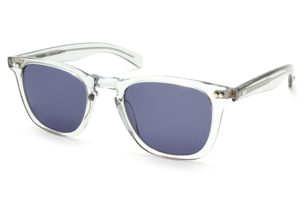 Garrett Leight - GLCO X Jenni Kayne Sunglasses LLG with Blue Smoke Lenses