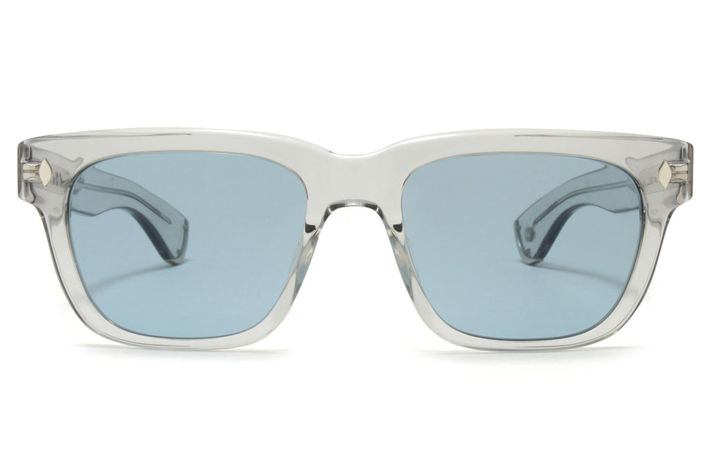 Garrett Leight - GLCO x Officine Generale Sunglasses LLG with Pure Blue Lenses