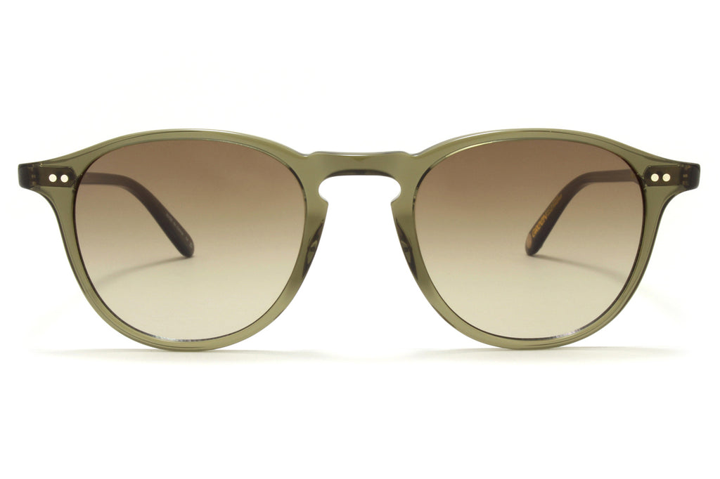 Garrett Leight - Hampton Sunglasses Bio Deep Olive with Bio Terra Lenses