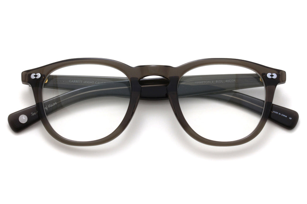 Garrett Leight - Hampton X Eyeglasses Black Glass