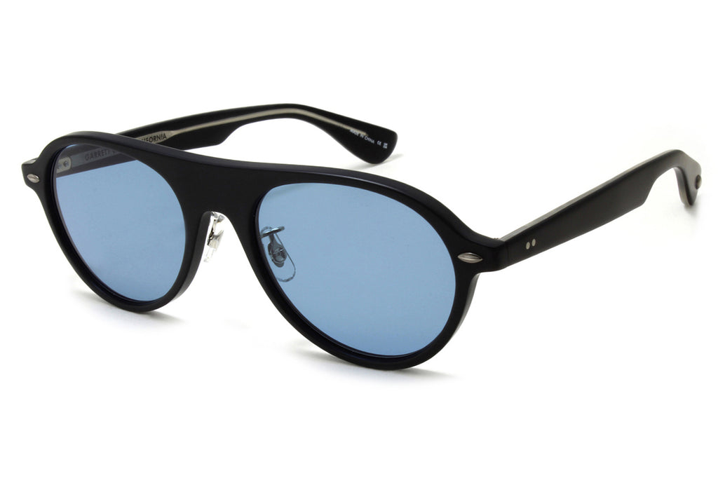 Garrett Leight - Lady Eckhart Sunglasses Matte Black with Pacifica Lenses