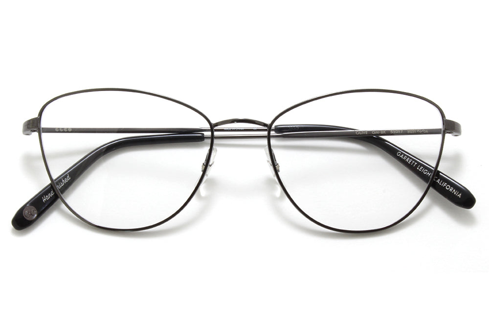 Garrett Leight - Olive Eyeglasses gunmetal-black
