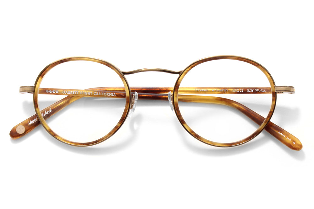 Garrett Leight® - Penmar Eyeglasses Antique Gold-Matte Pinewood