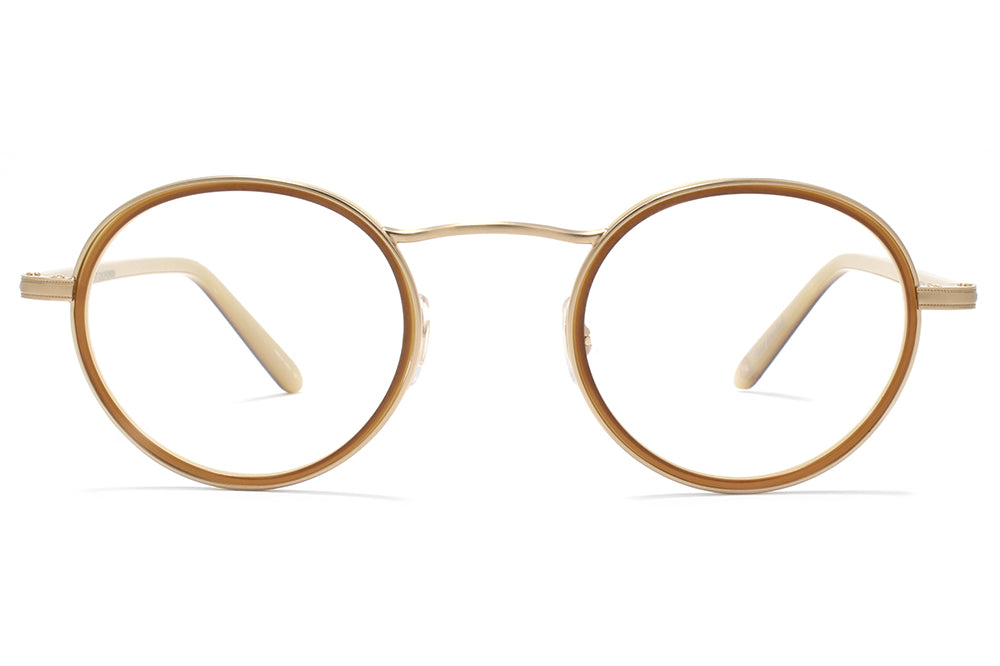 Matte Gold-Caramel LaminateGarrett Leight® - Penmar Eyeglasses 