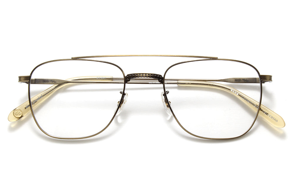 Garrett Leight® - Riviera Eyeglasses Brushed Gold-Blonde