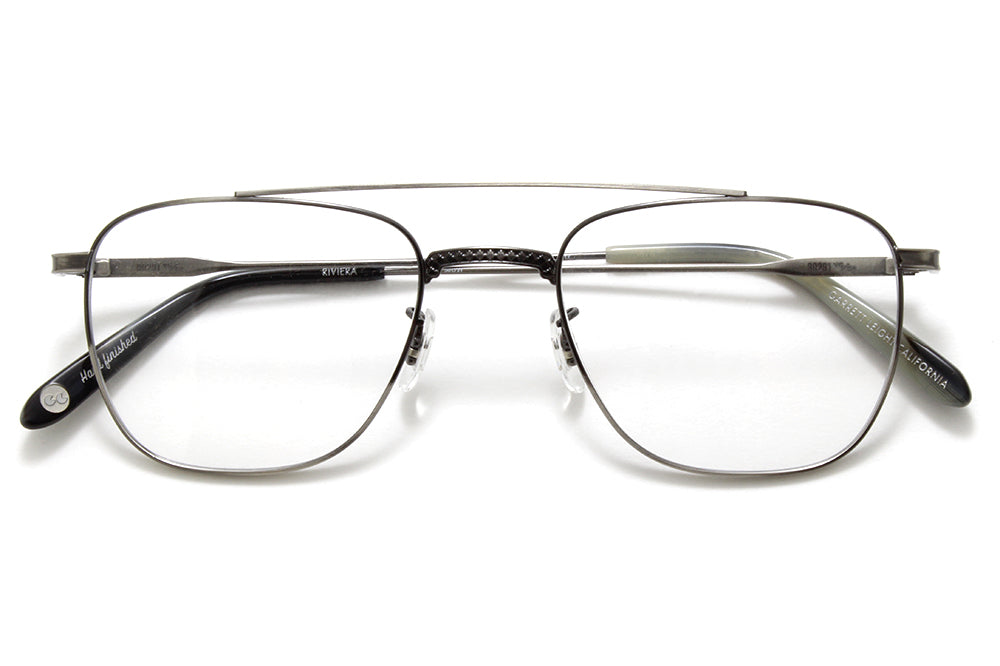 Garrett Leight® - Riviera Eyeglasses Pewter-Basalt