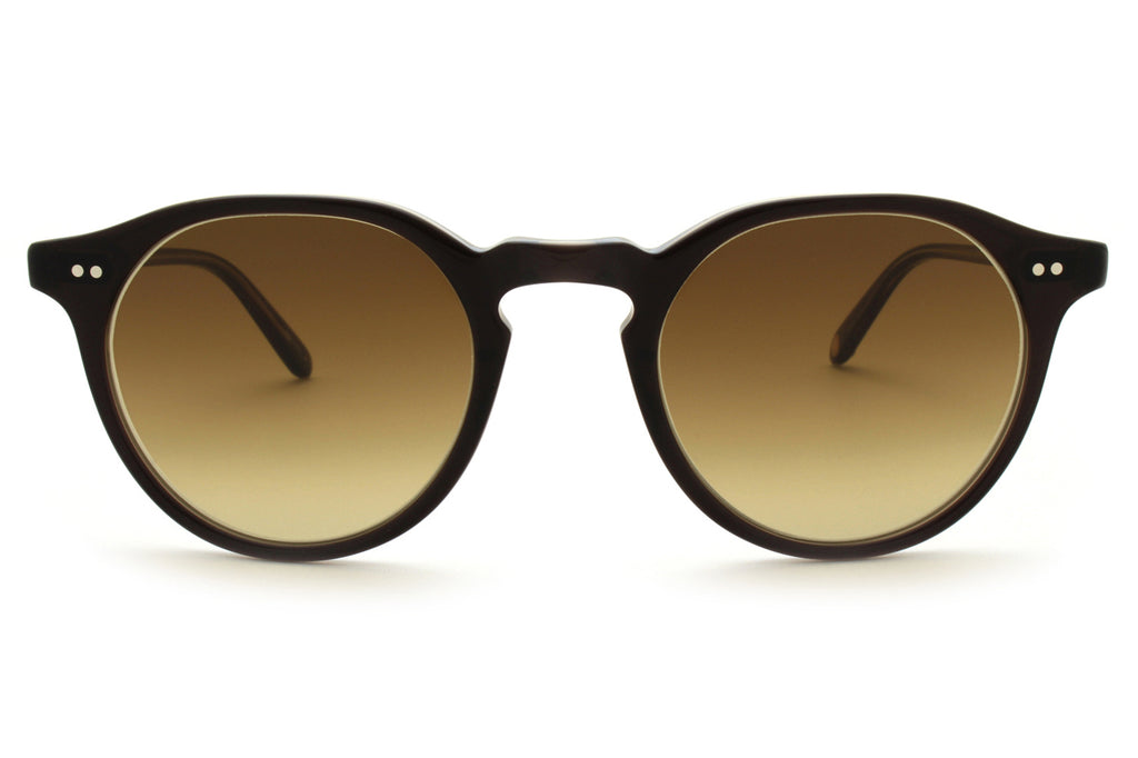 Garrett Leight - Royce Sunglasses Break on Through with Semi-Flat Pure Olive Gradient Lenses