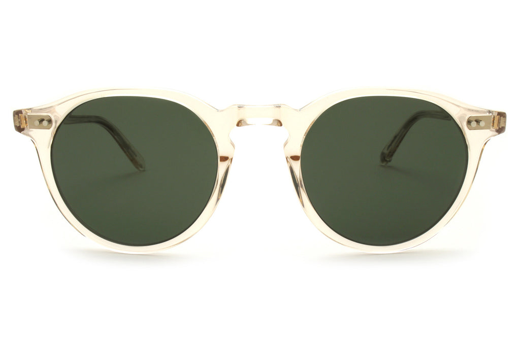Garrett Leight - Royce Sunglasses Prosecco with Semi-Flat Pure G15 Lenses