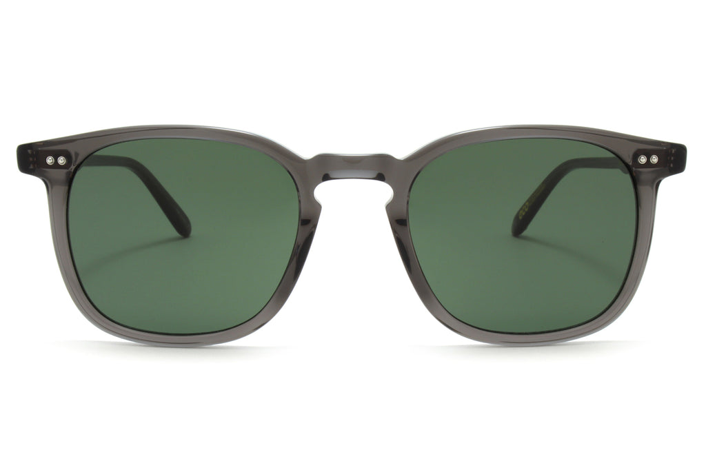 Garrett Leight - Ruskin Sunglasses Charcoal with G15 Lenses